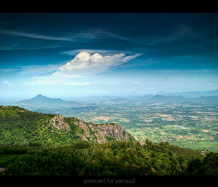 Gawk at the magnificent peaks at Yercaud, Tamil Nadu
