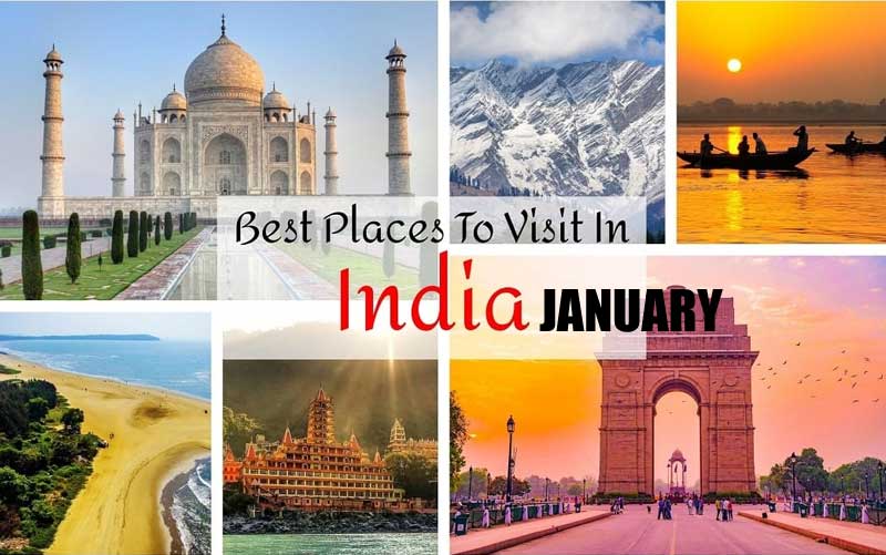 12 Best Places to Visit in January in India 2023 Honeymoon Bug
