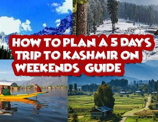 How to Plan a 5 Days Trip to Kashmir on Weekends: 2024 Guide